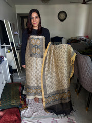 AJRAK linen by linen 2 piece set MF0083